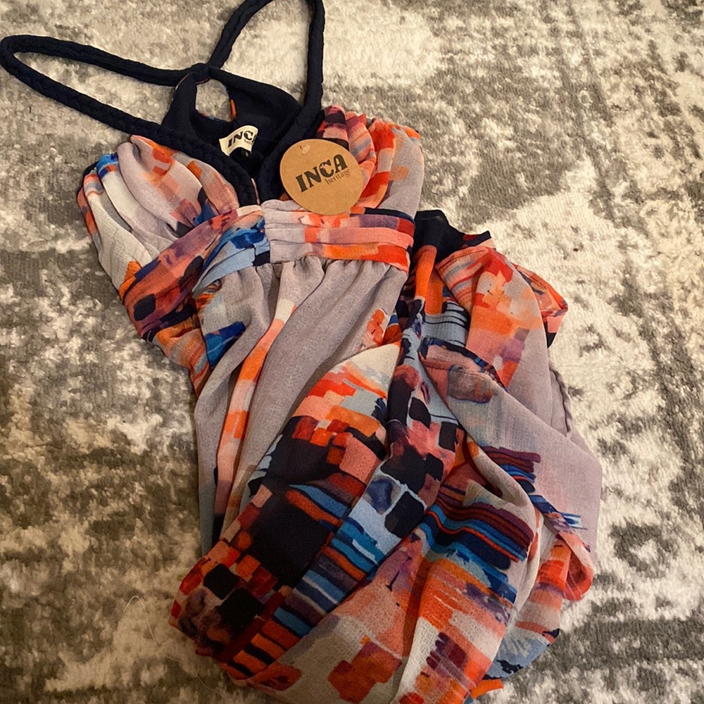 inca heritage dress new with tags size S